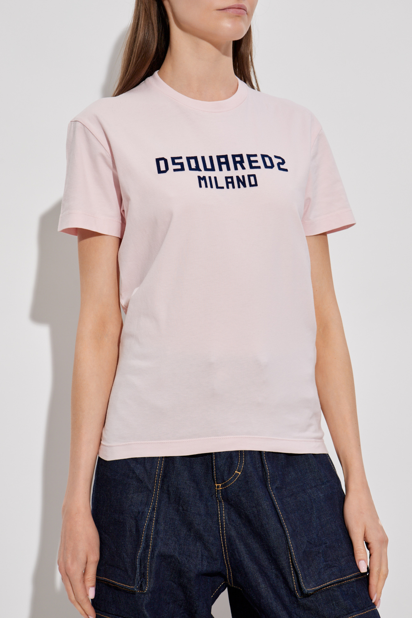 Dsquared2 T-shirt with logo | Women's Clothing | Vitkac